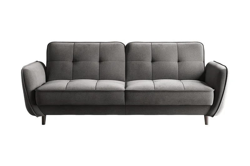 Katsuya Bäddsoffa 3-sits - Grå - Möbler - Soffa - Bäddsoffa