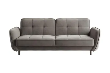 Katsuya Bäddsoffa 3-sits - Grå - Möbler - Soffa - Bäddsoffa