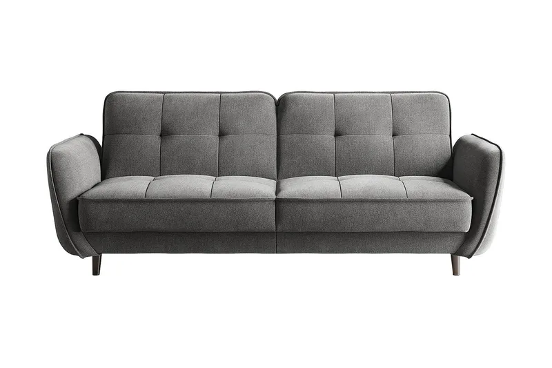 Katsuya Bäddsoffa 3-sits - Grå - Möbler - Soffa - Bäddsoffa
