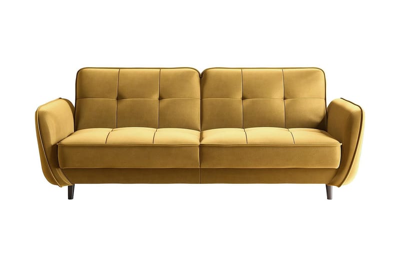 Katsuya Bäddsoffa 3-sits - Gul - Möbler - Soffa - Bäddsoffa