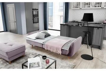 Katsuya Bäddsoffa 3-sits - Gul - Möbler - Soffa - Bäddsoffa