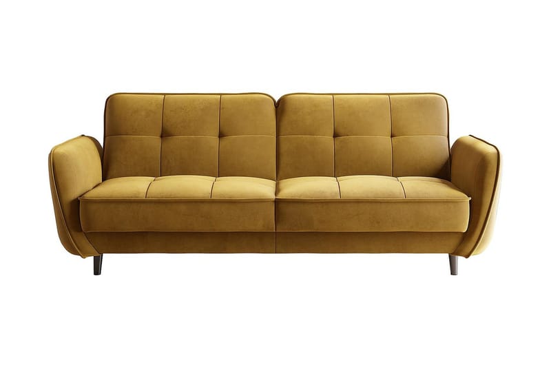 Katsuya Bäddsoffa 3-sits - Gul - Möbler - Soffa - Bäddsoffa