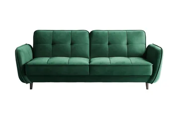 Katsuya Bäddsoffa 3-sits - Mörkgrön - Möbler - Soffa - Bäddsoffa