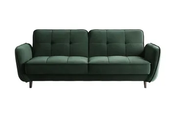 Katsuya Bäddsoffa 3-sits - Mörkgrön - Möbler - Soffa - Bäddsoffa