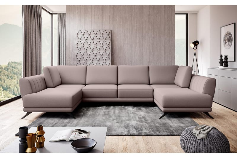 Katun Bäddsoffa Dubbelschäslong - Beige - Möbler - Soffa - Bäddsoffa