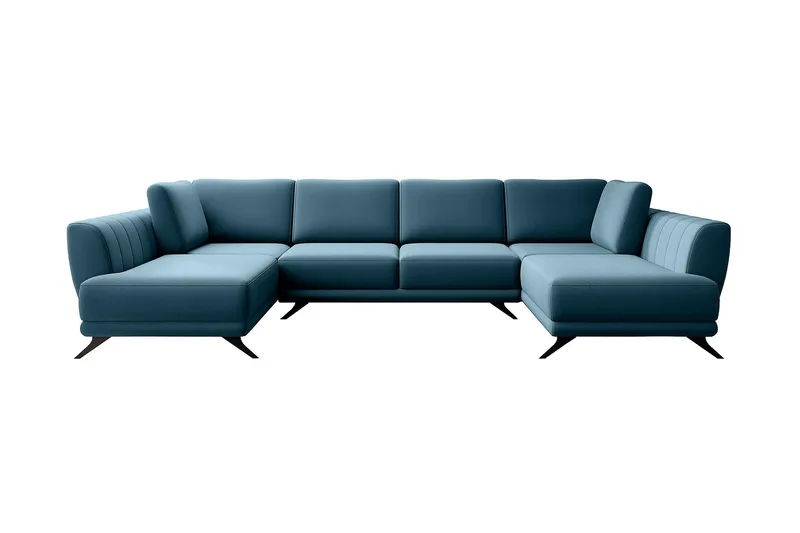 Katun Bäddsoffa Dubbelschäslong - Blå - Möbler - Soffa - Bäddsoffa