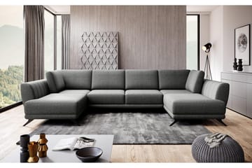 Katun Bäddsoffa Dubbelschäslong - Grå - Möbler - Soffa - Bäddsoffa