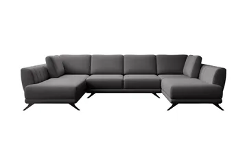 Katun Bäddsoffa Dubbelschäslong - Grå - Möbler - Soffa - Bäddsoffa