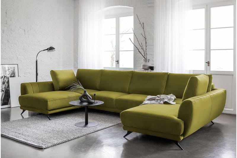 Katun Bäddsoffa Dubbelschäslong - Limegrön - Möbler - Soffa - Bäddsoffa
