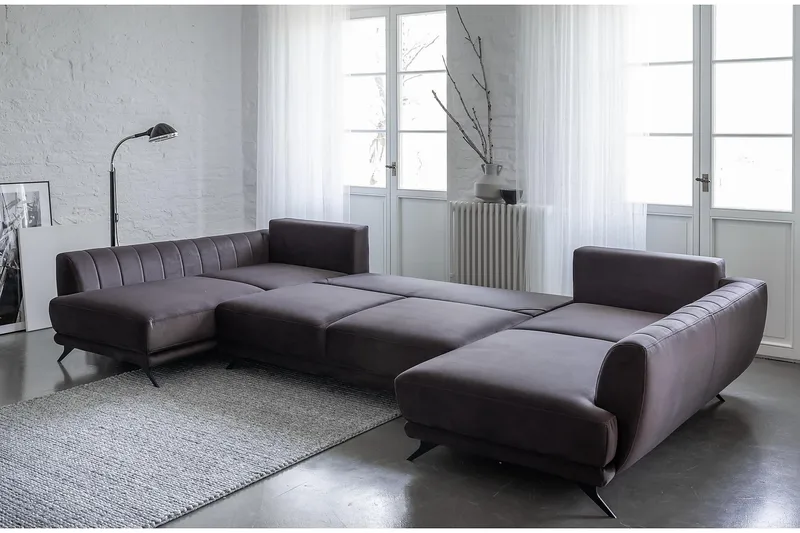 Katun Bäddsoffa Dubbelschäslong - Limegrön - Möbler - Soffa - Bäddsoffa