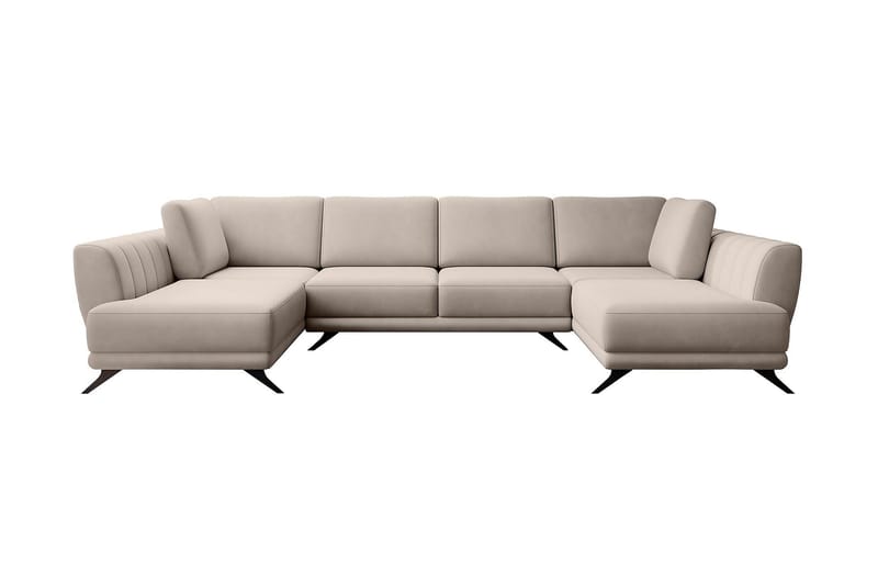 Katun Bäddsoffa Dubbelschäslong, Ljusbeige