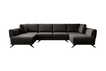 Katun Bäddsoffa Dubbelschäslong - Mörkbrun - Möbler - Soffa - Bäddsoffa