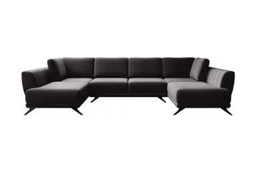 Katun Bäddsoffa Dubbelschäslong - Mörkbrun - Möbler - Soffa - Bäddsoffa