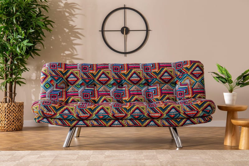 Kingaroy Bäddsoffa 3-sits 175x110 cm - Flerfärgad - Möbler - Soffa - Bäddsoffa