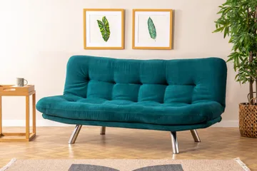 Kingaroy Bäddsoffa 3-sits 175x110 cm - Grön - Möbler - Soffa - Bäddsoffa