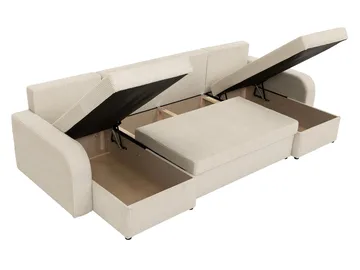 Kintore 4-sits Hörnbäddsoffa Black/Grey - Möbler - Soffa - Bäddsoffa