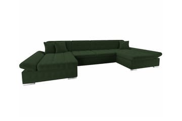 Kintore 4-sits Hörnbäddsoffa Dark green - Möbler - Soffa - Bäddsoffa