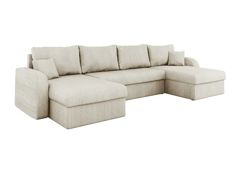 Kintore 4-sits Hörnbäddsoffa Grey/wood||Grey/Black