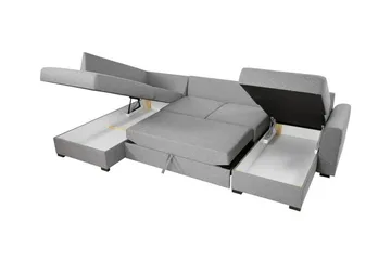 Kintore 4-sits Hörnbäddsoffa White - Möbler - Soffa - Bäddsoffa