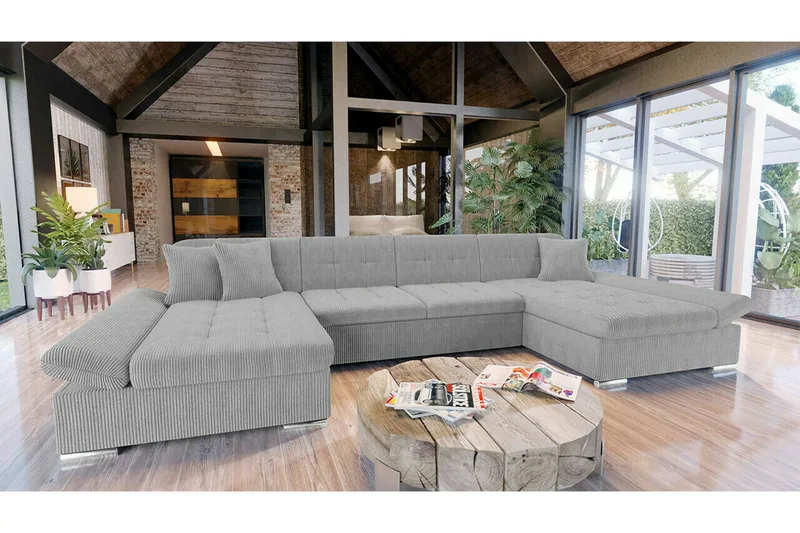 Kintore 4-sits Hörnbäddsoffa - Möbler - Soffa - Bäddsoffa