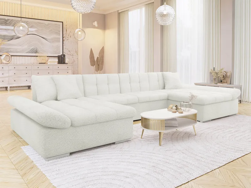 Kintore 5-sits Hörnbäddsoffa Dark grey - Möbler - Soffa - Bäddsoffa