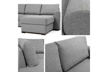 Kintore 6-sits Hörnbäddsoffa White - Möbler - Soffa - Bäddsoffa