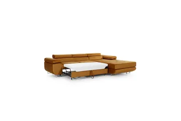 Klinka Bäddsoffa med Divan Höger - Gul - Möbler - Soffa - Bäddsoffa