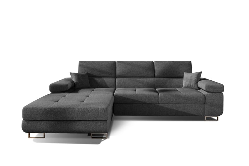 Klinka Bäddsoffa med Divan Vänster - Grå - Möbler - Soffa - Bäddsoffa