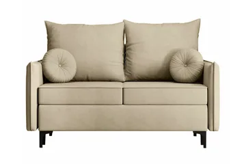 Knocklong 2-sits Bäddsoffa - Cream - Möbler - Soffa - Bäddsoffa