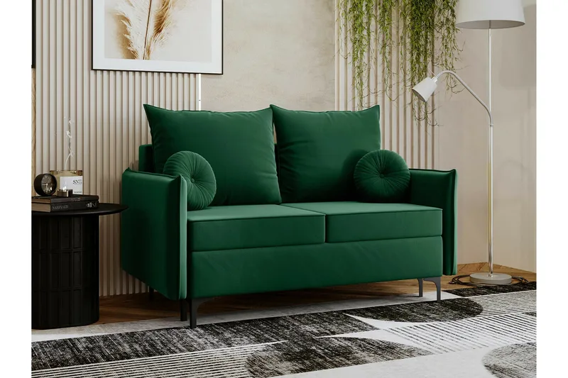 Knocklong 2-sits Bäddsoffa - Grön - Möbler - Soffa - Bäddsoffa