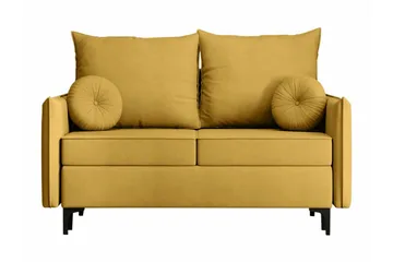 Knocklong 2-sits Bäddsoffa - Gul - Möbler - Soffa - Bäddsoffa