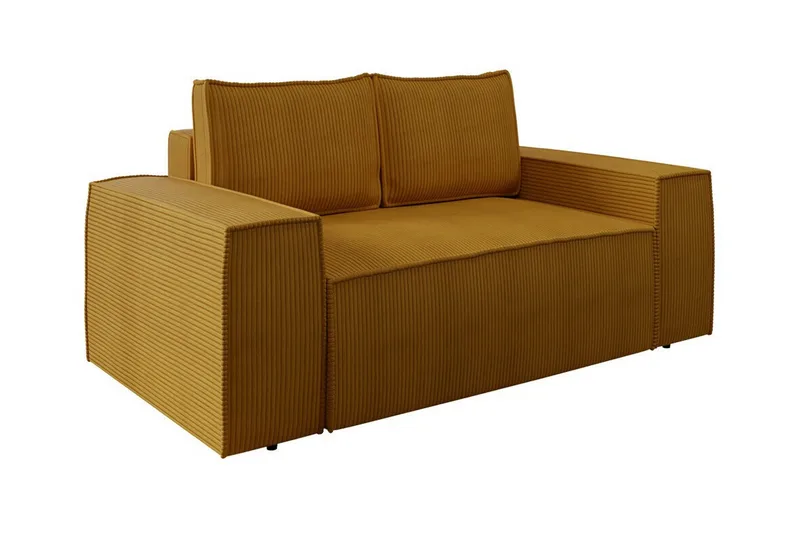 Knocklong 2-sits Bäddsoffa, Gul