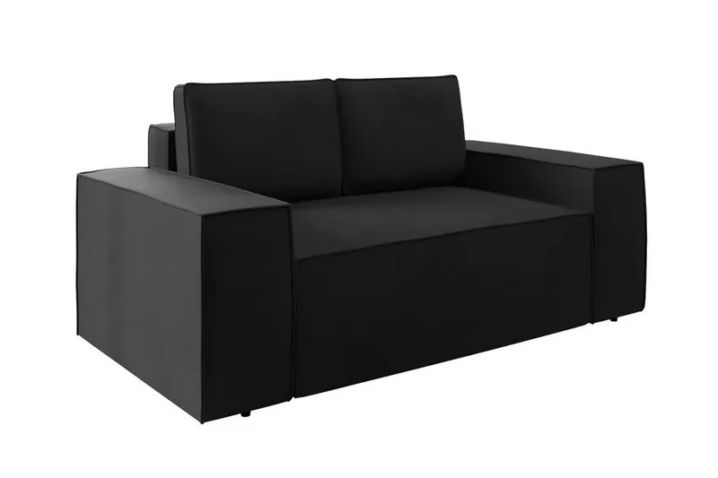 Knocklong 2-sits Bäddsoffa - Svart - Möbler - Soffa - Bäddsoffa
