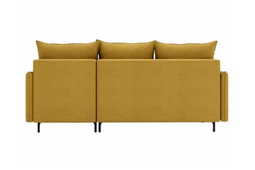Knocklong 3-sits Hörnbäddsoffa - Blå - Möbler - Soffa - Bäddsoffa