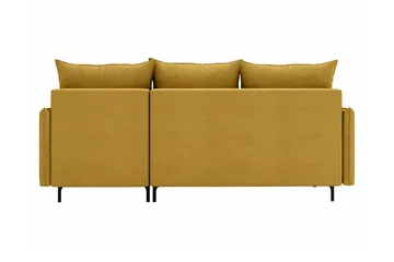 Knocklong 3-sits Hörnbäddsoffa - Blå - Möbler - Soffa - Bäddsoffa