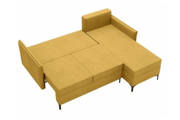 Knocklong 3-sits Hörnbäddsoffa - Grå - Möbler - Soffa - Bäddsoffa