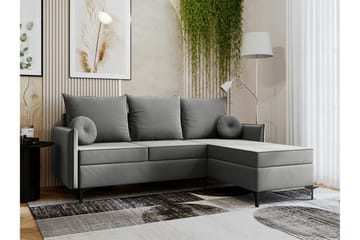 Knocklong 3-sits Hörnbäddsoffa - Grå - Möbler - Soffa - Bäddsoffa