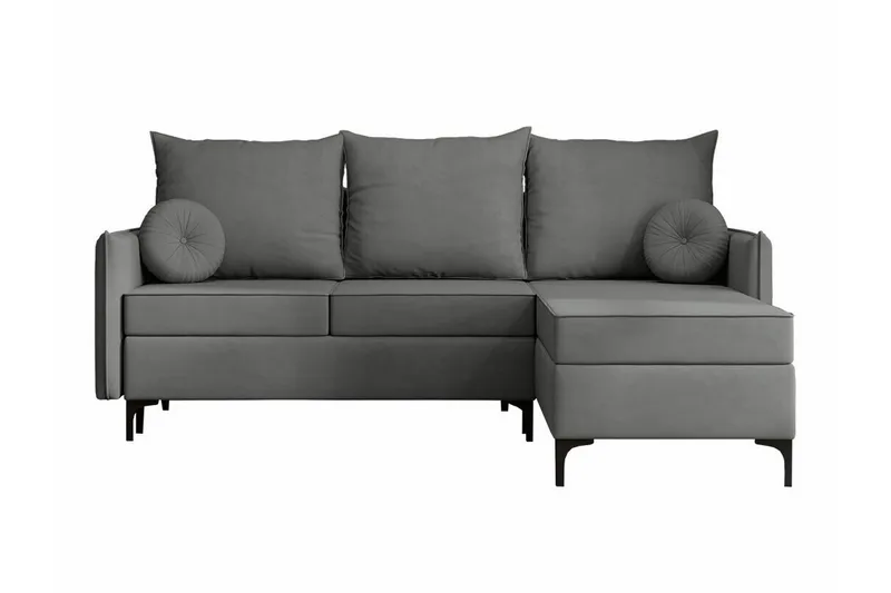 Knocklong 3-sits Hörnbäddsoffa - Grå - Möbler - Soffa - Bäddsoffa