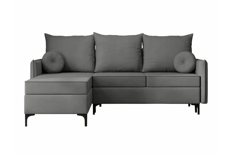 Knocklong 3-sits Hörnbäddsoffa - Grå - Möbler - Soffa - Bäddsoffa