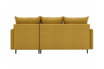 Knocklong 3-sits Hörnbäddsoffa - Gul - Möbler - Soffa - Bäddsoffa