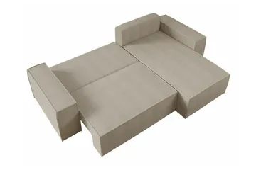 Knocklong 3-sits Hörnbäddsoffa - Gul - Möbler - Soffa - Bäddsoffa
