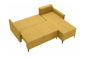 Knocklong 3-sits Hörnbäddsoffa - Mörkgrå - Möbler - Soffa - Bäddsoffa