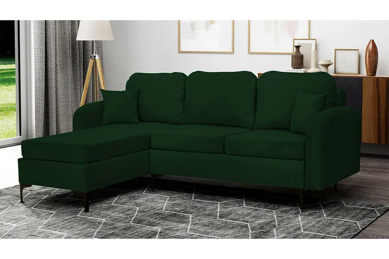 Knocklong 3-sits Hörnbäddsoffa - Möbler - Soffa - Bäddsoffa
