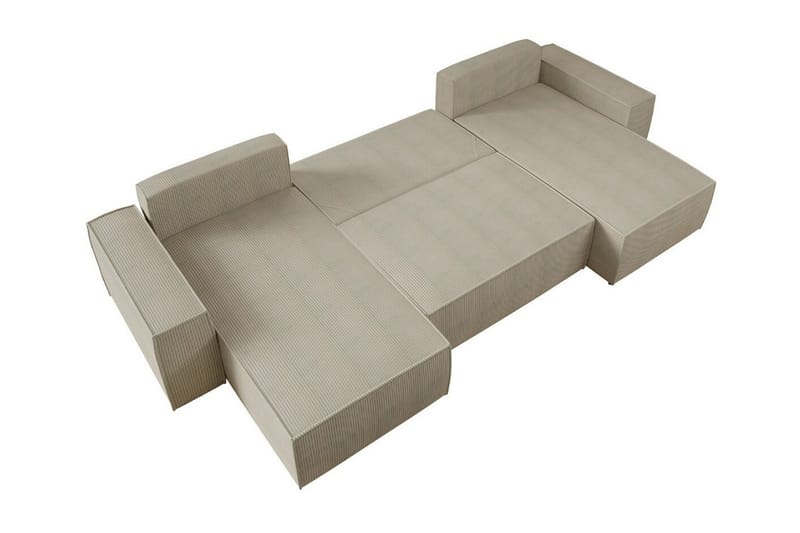 Knocklong 4-sits Hörnbäddsoffa - Blå - Möbler - Soffa - Bäddsoffa