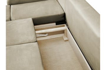 Knocklong 4-sits Hörnbäddsoffa Black - Möbler - Soffa - Bäddsoffa