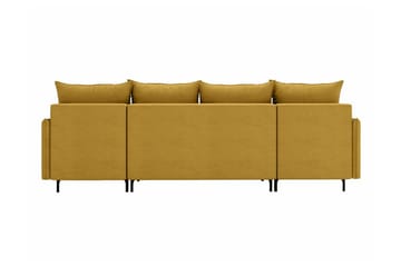 Knocklong 4-sits Hörnbäddsoffa - Gul - Möbler - Soffa - Bäddsoffa