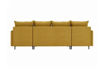 Knocklong 4-sits Hörnbäddsoffa - Mörkgrå - Möbler - Soffa - Bäddsoffa
