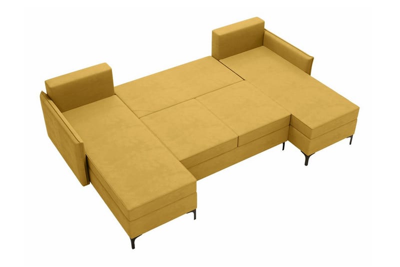 Knocklong 4-sits Hörnbäddsoffa - Mörkgrå - Möbler - Soffa - Bäddsoffa