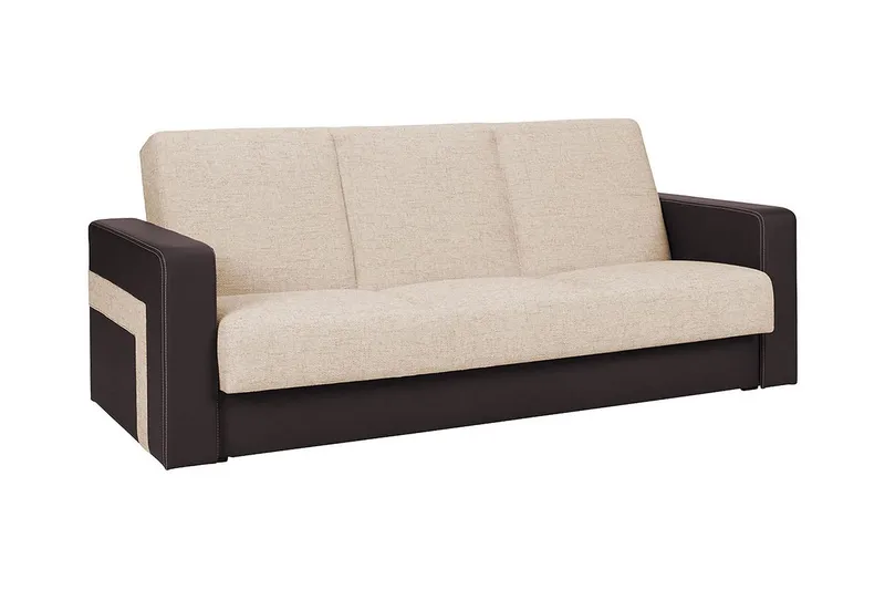 Kolder Bäddsoffa 222x97x88 cm - Beige - Möbler - Soffa - Bäddsoffa
