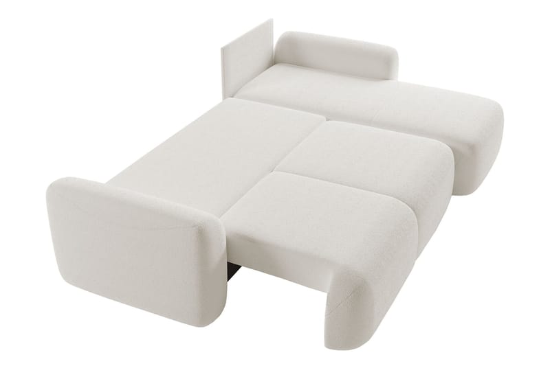 Korfu Bäddsoffa m. Divan 3-sits - Svart - Möbler - Soffa - Bäddsoffa